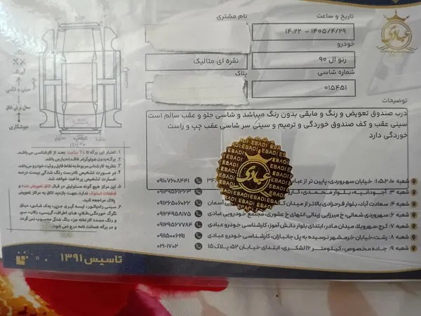 رنو، پارس تندر